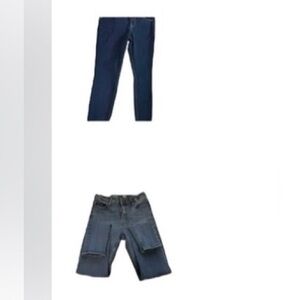 2-Pack Old Navy Rockstar Skinny Jeans | Size 6 Mid & High Rise Denim